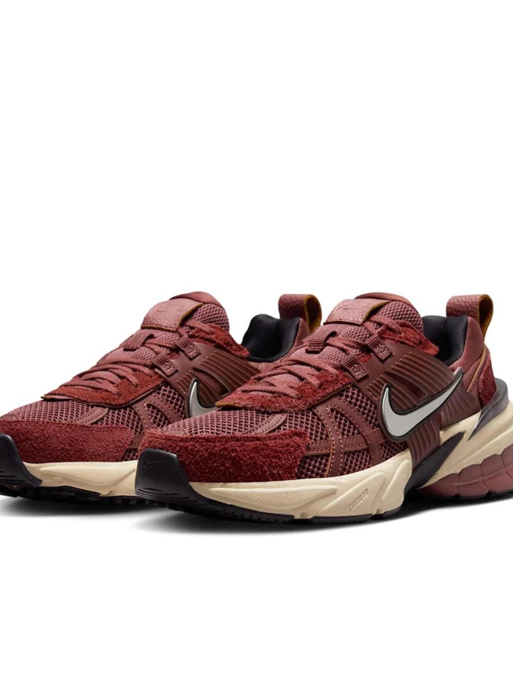 Nike (WMNS) V2K Run 'Red Sepia Dark Pony' - Picture 3 of 6